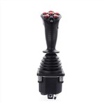 Hand Grip Hall Effect Joystick painikkeilla